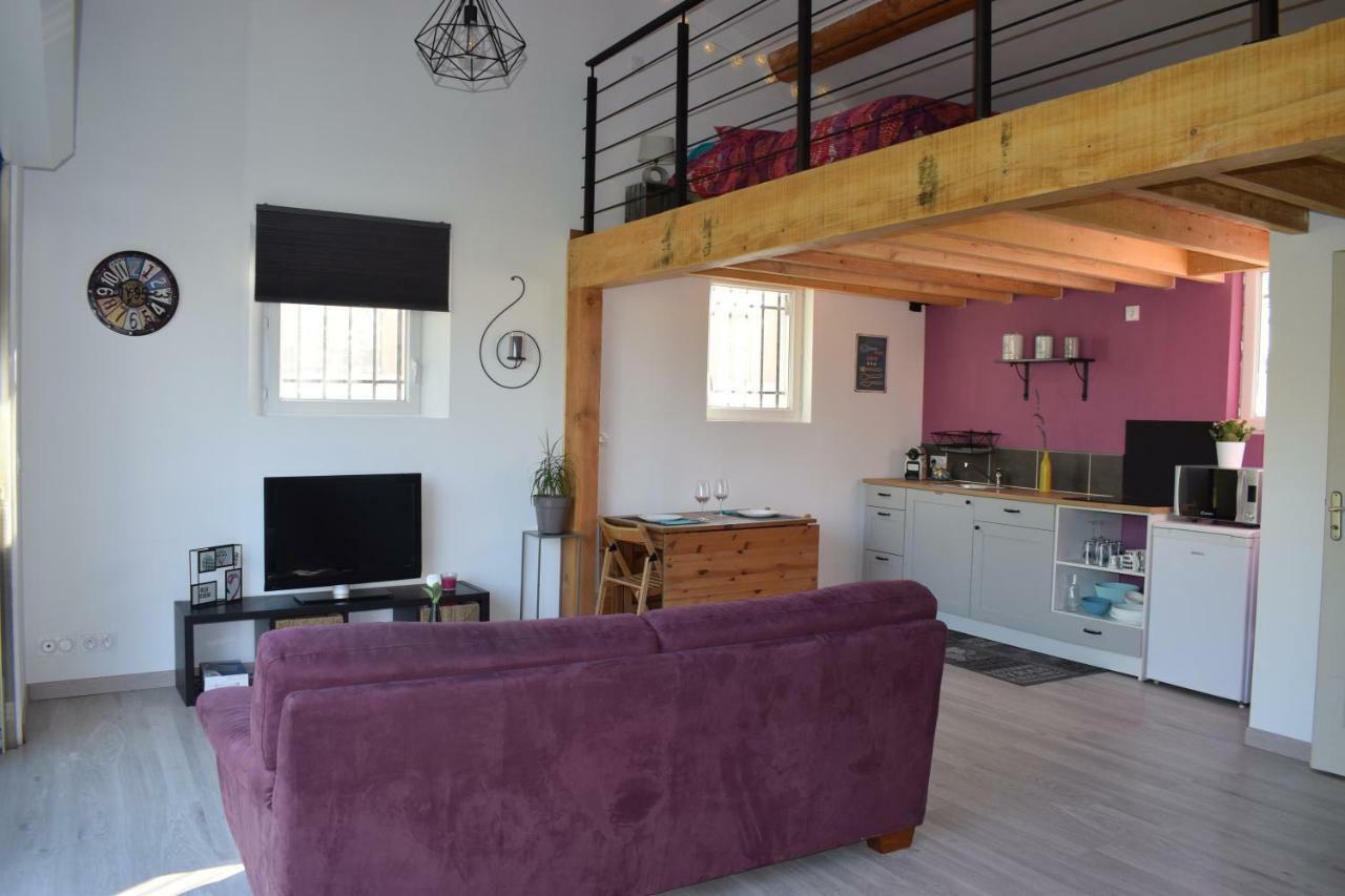 Appartement Loft Le Mistral avec SPA extérieur en saison à Maillane Extérieur photo